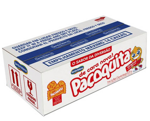 DOCE PACOQUITA 100UN CX ROLHA EMB