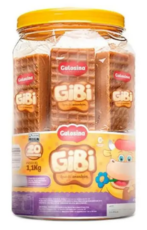 DOCE GULOSINA 20UN PT 1,1KG GIBI