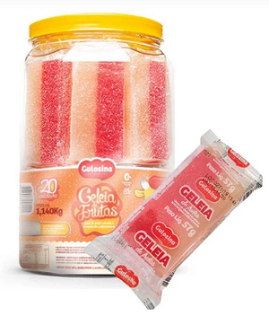 DOCE GULOSINA 20UN PT 1,14KG GELEIA