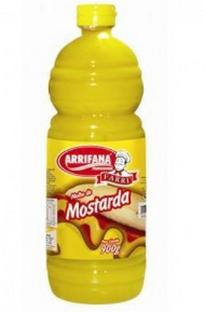 MOLHO ARRIFANA 950G MOSTARDA AMARELA