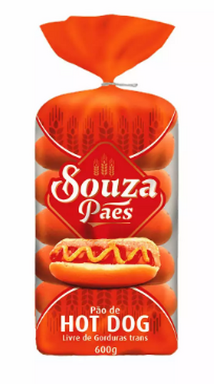 HOT DOG SOUZA PAES 10UND 600G