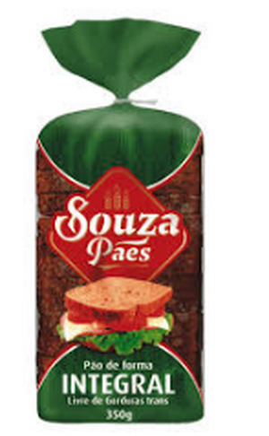 PAO FORMA SOUZA PAES 350G INTEGRAL