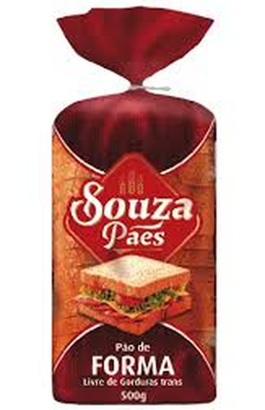 PAO FORMA SOUZA PAES 500G TRADICIONAL