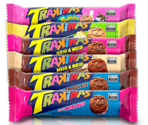 BISCOITO TRAKINAS 126G SABORES