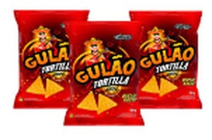 GULÃO TORTILLA 100G UN QUEIJO NACHO
