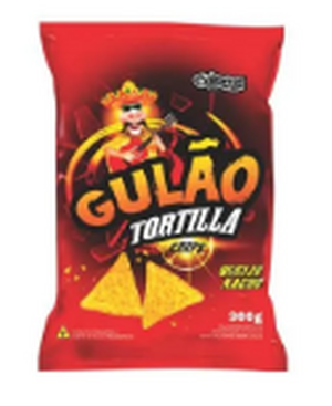 GULÃO TORTILLA 300G UN QUEIJO NACHO