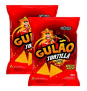 GULÃO TORTILLA 50G UN QUEIJO NACHO