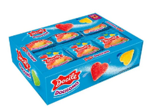 MINI GOMA DOCILE 24X18G CORACAO SORT