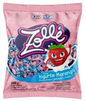 BALA ZOLLE 500G IOGURTE MASTIGAVEL